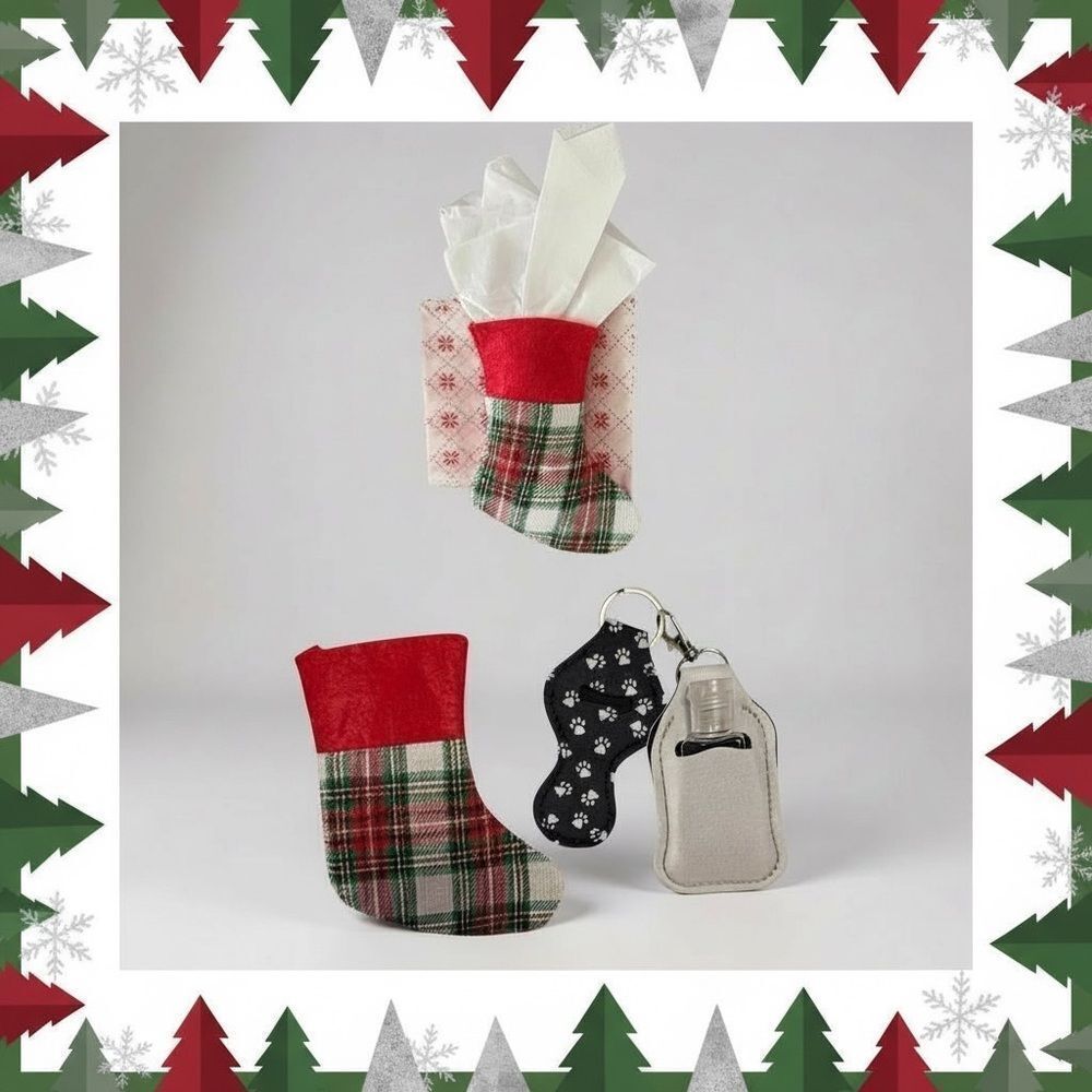 S6. Keep the Hands Clean- Lip Health and Hydration - On the Go Keychain Set